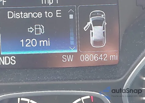 2016 Ford Escape Se z USA, uszkodzony, nr VIN 1FMCU9GX1GUC33165